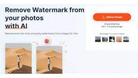 حذف واترمارک تصاویر با هوش مصنوعی